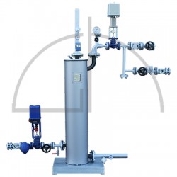 Wärmetauscherstation 200 KW für 2,5-13,0 bar(ü) Dampfdruck