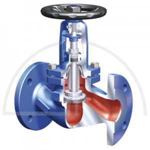 Ari Faba Dampfventil  DN 15 - PN 16; Werkstoff: EN JL 1040 (GG 25)