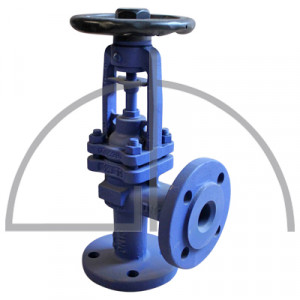 Ari Faba maintenance-free steam valve DN 65 - PN 16, elbow, material GG-25