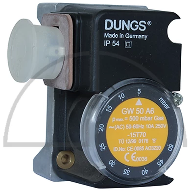 Druckwchter Gas Luft Dungs GW50A6 | Dampfkessel-Ersatzteile von Gestra,  Ari, Samson, Korn, Heyl, KSR Kuebler und Grundfos |